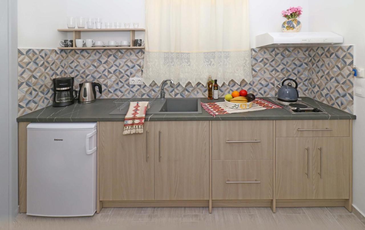 Angela Beach Apartments Votsalakia  エクステリア 写真