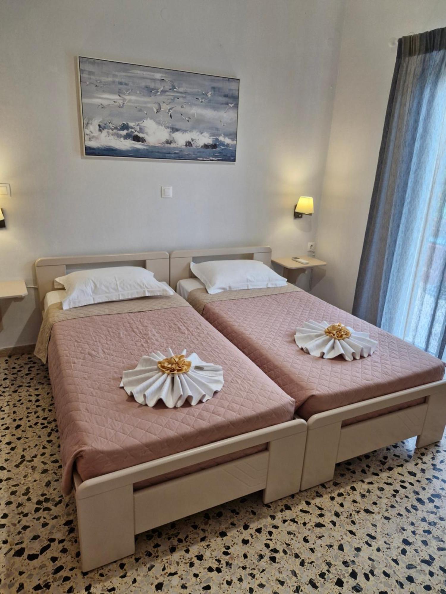 Angela Beach Apartments Votsalakia  エクステリア 写真